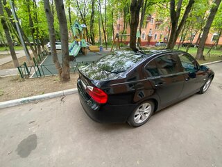 2008 BMW 3 серии 320i V (E90/E91/E92/E93), чёрный, 1200000 рублей, вид 2