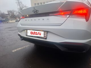 2021 Hyundai Elantra VII (CN7), белый, 1620000 рублей, вид 2
