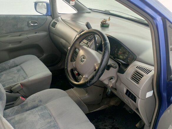2000 Mazda Premacy I (CP), синий, 430000 рублей - вид 7