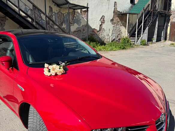 2007 Alfa Romeo Brera I, красный, 1600000 рублей - вид 11