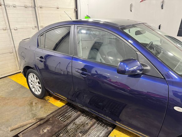 2008 Mazda 3 I (BK) Рестайлинг, синий, 620000 рублей - вид 2