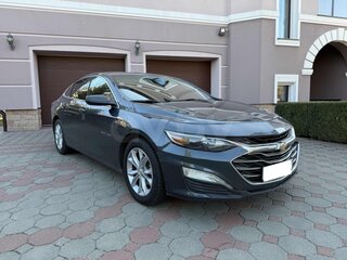 2019 Chevrolet Malibu IX Рестайлинг, синий, 1300000 рублей, вид 3