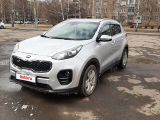 2016 Kia Sportage IV, серебристый, 1590000 рублей, вид 1