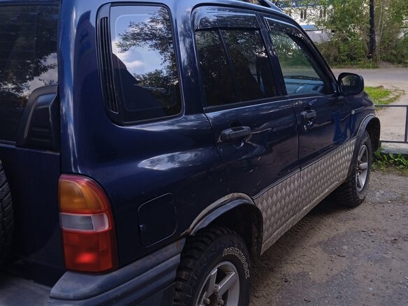 1999 Chevrolet Tracker II, синий - вид 4