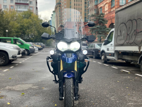 2013 Triumph Tiger 800, синий, 697000 рублей, вид 2