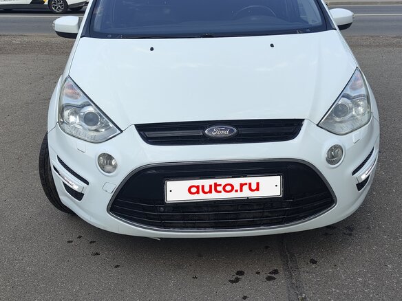 2012 Ford S-MAX I Рестайлинг, белый, 800000 рублей