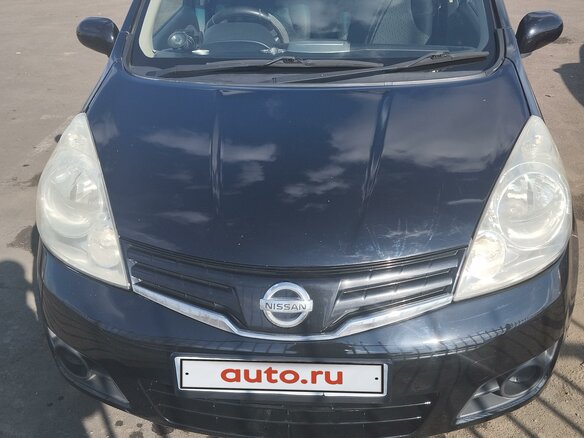 2011 Nissan Note I Рестайлинг, чёрный, 570000 рублей - вид 1