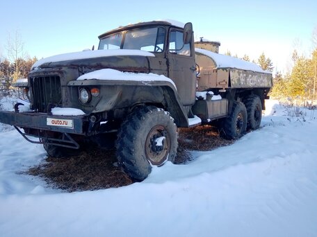 1986 Урал 375, зелёный, 350000 рублей, вид 1