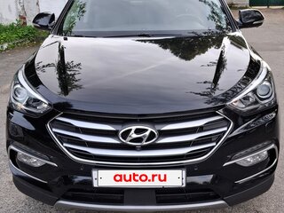 2016 Hyundai Santa Fe III Рестайлинг, чёрный, 2850000 рублей, вид 1