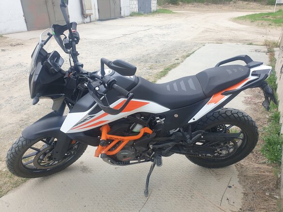 2020 KTM 390 Adventure, белый, 625000 рублей - вид 7