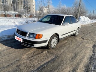 1991 Audi 100 IV (C4), белый, 295000 рублей, вид 1