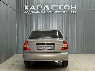 2008 Hyundai Accent ТагАЗ II, бежевый, 439000 рублей, вид 4