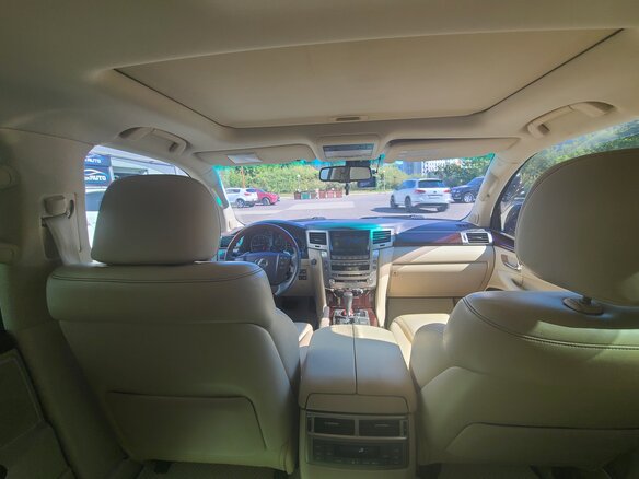 2012 Lexus LX 570 III Рестайлинг, чёрный, 4600000 рублей - вид 14