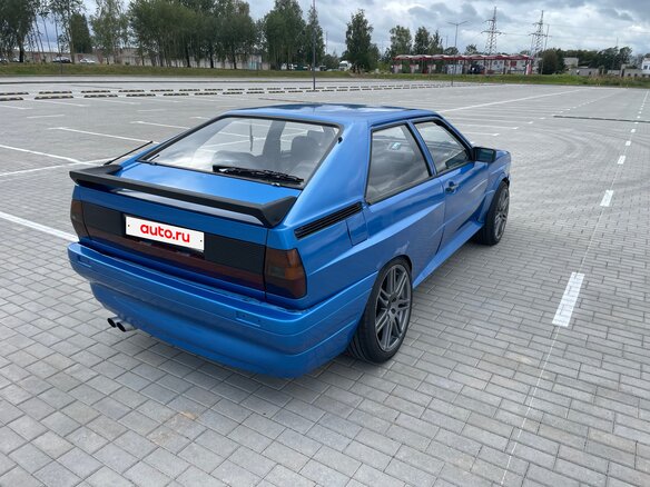 1985 Audi Coupe I (B2) Рестайлинг, синий, 890000 рублей - вид 3