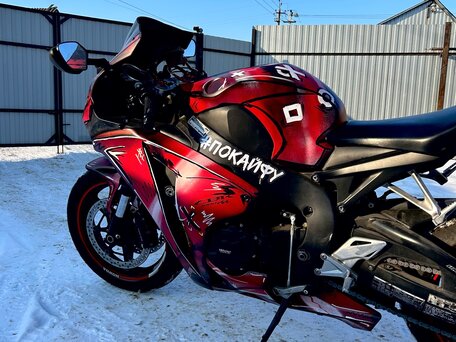 2010 Honda CBR 1000 RR/RA Fireblade, красный, 790000 рублей, вид 2