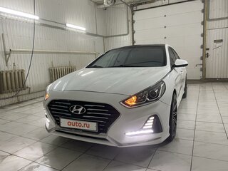 2017 Hyundai Sonata VII (LF) Рестайлинг, белый, 2050050 рублей, вид 1