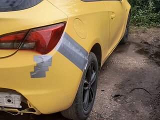 2012 Opel Astra GTC J Рестайлинг, жёлтый, 615000 рублей, вид 2