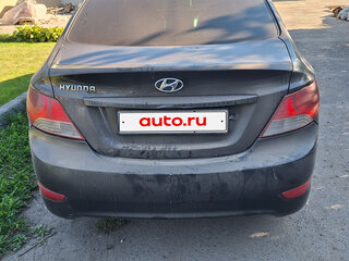 2013 Hyundai Solaris I, чёрный, 500000 рублей, вид 3