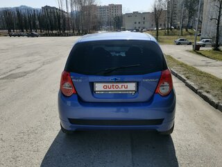 2008 Chevrolet Aveo I Рестайлинг, синий, 370000 рублей, вид 4