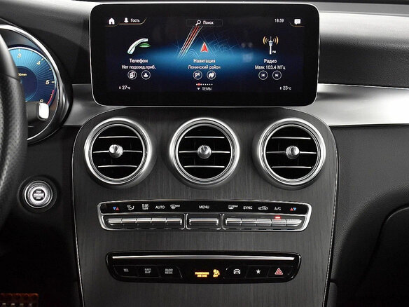 2019 Mercedes-Benz GLC 300 d I (X253) Рестайлинг, серый, 3650000 рублей - вид 14