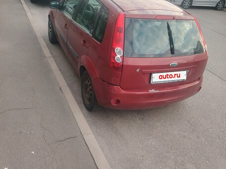 2006 Ford Fiesta Mk5, пурпурный, 210000 рублей, вид 4