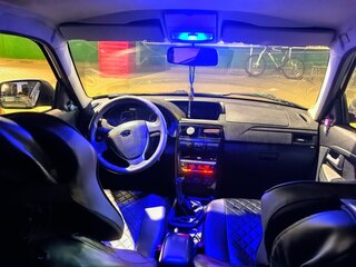 2017 Lada (ВАЗ) Priora I Рестайлинг, чёрный, 350000 рублей, вид 5