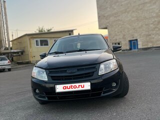 2013 Lada (ВАЗ) Granta I, чёрный, 300000 рублей, вид 3