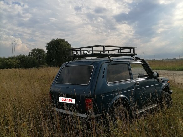 2007 Lada (ВАЗ) 2121 (4x4) I Рестайлинг, синий, 290000 рублей - вид 14