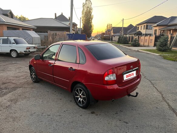 2009 Lada (ВАЗ) Kalina I, красный, 315000 рублей - вид 7
