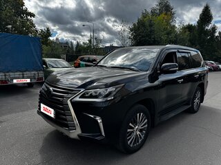 2018 Lexus LX 570 III Рестайлинг 2, чёрный, 9800000 рублей, вид 2
