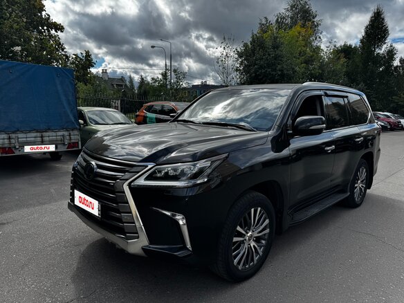 2018 Lexus LX 570 III Рестайлинг 2, чёрный, 9800000 рублей - вид 1