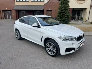 2017 BMW X6 30d II (F16), белый, 6000000 рублей, вид 1