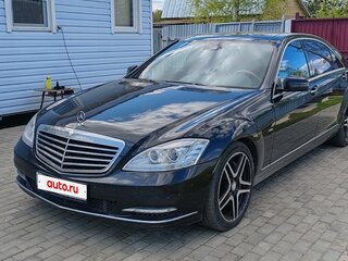 2011 Mercedes-Benz S-Класс 500 Long V (W221) Рестайлинг, чёрный, 2150000 рублей, вид 1