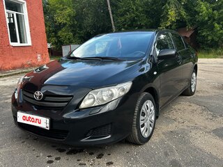 2008 Toyota Corolla X (E140, E150), чёрный, 540000 рублей, вид 2