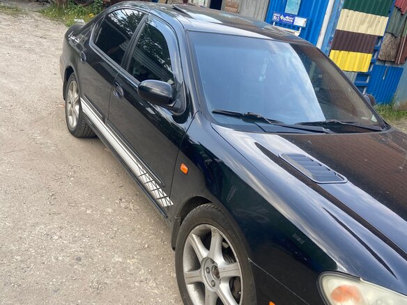 2004 Nissan Maxima V (A33), чёрный, 670000 рублей - вид 1