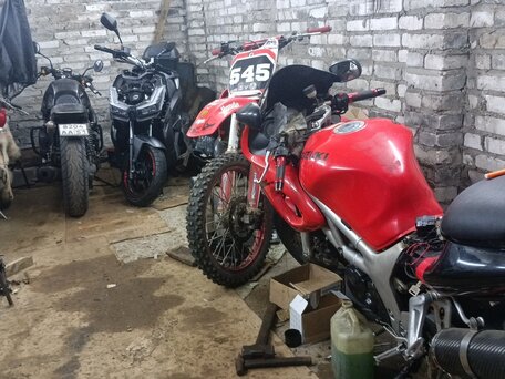 2001 Honda CR 125R, красный, 220000 рублей, вид 2