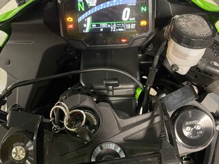 2024 Kawasaki ZX-6 Ninja, зелёный, 1550000 рублей, вид 3