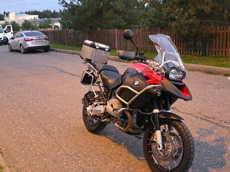 2012 BMW R 1200 GS Adventure, красный, 1100000 рублей, вид 3