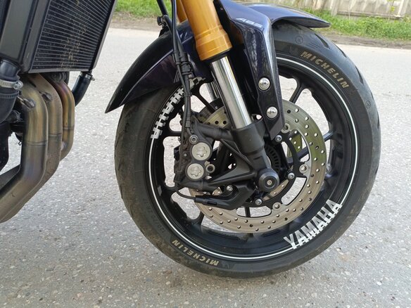 2014 Yamaha MT-09 (FZ-09), фиолетовый, 645000 рублей - вид 12