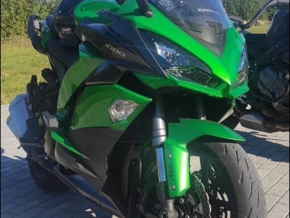 2017 Kawasaki Z 1000SX, зелёный, 1239000 рублей - вид 3