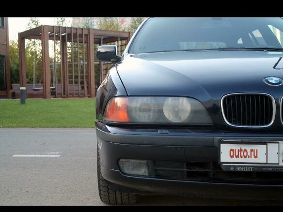1998 BMW 5 серии 523i IV (E39), синий