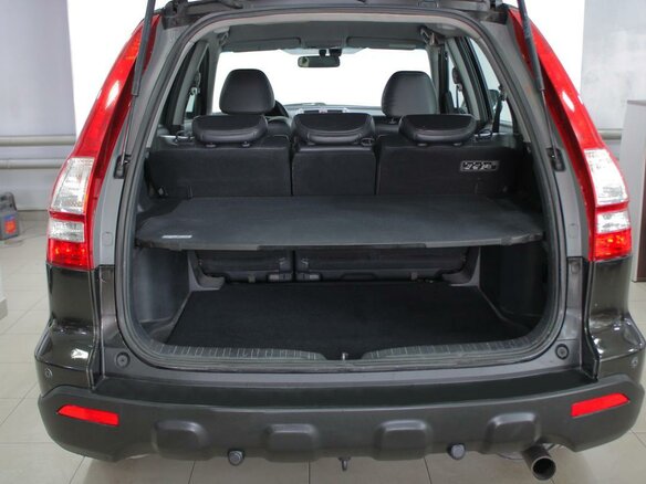 2008 Honda CR-V III, чёрный, 1350000 рублей - вид 4
