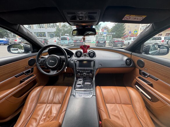 2015 Jaguar XJ IV (X351), чёрный, 1850000 рублей - вид 8