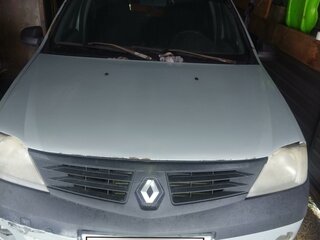 2007 Renault Logan I, серый, 205000 рублей, вид 2