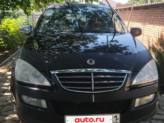 2008 SsangYong Kyron 5-speed I Рестайлинг, чёрный, 1200000 рублей, вид 1