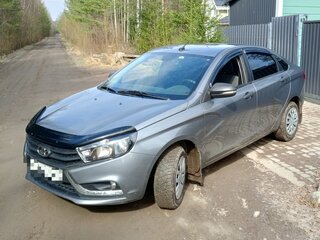2018 Lada (ВАЗ) Vesta I, серый, 990000 рублей, вид 2