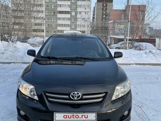 2008 Toyota Corolla X (E140, E150), чёрный, 800000 рублей, вид 2