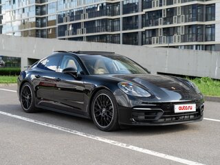 2021 Porsche Panamera 4 II Рестайлинг, чёрный, 10550000 рублей, вид 3