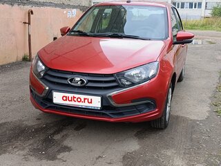 2022 Lada (ВАЗ) Granta I Рестайлинг, красный, 740000 рублей, вид 2