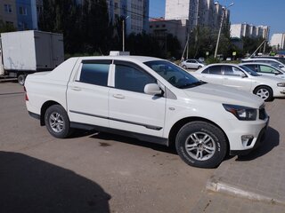 2012 SsangYong Actyon Sports II, белый, 1300000 рублей, вид 5